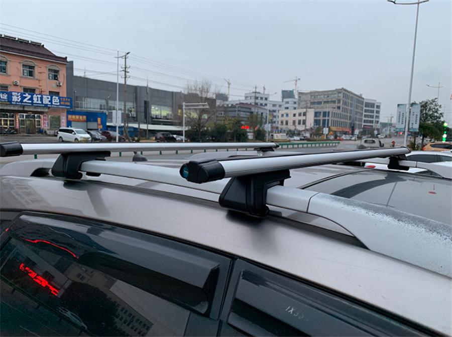 53-дюймовая багажная поперечина на крышу автомобиля с Т-образным пазом, подходит для большинства автомобилей со стандартными боковыми рейлингами на крыше