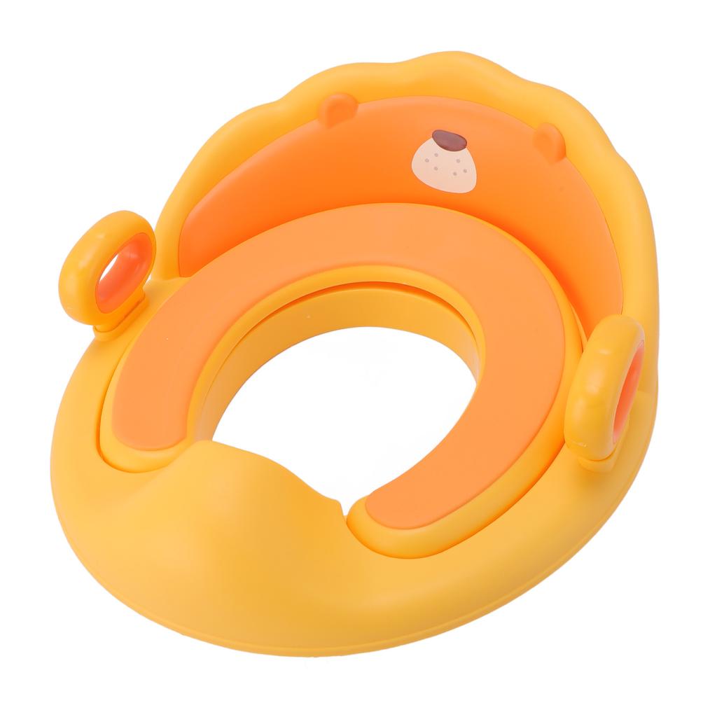 Детское сиденье для унитаза для приучения к горшку с мягкими ручками и брызговиком, портативный дорожный горшок для малышей