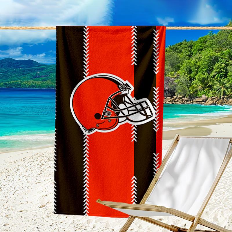 Cincinnati Browns Legacy Quick-Dry Microfiber Beach Towel Super Soft & Absorbent for Bath, Beach, Travel Bath Time Accessory, Fan gifts