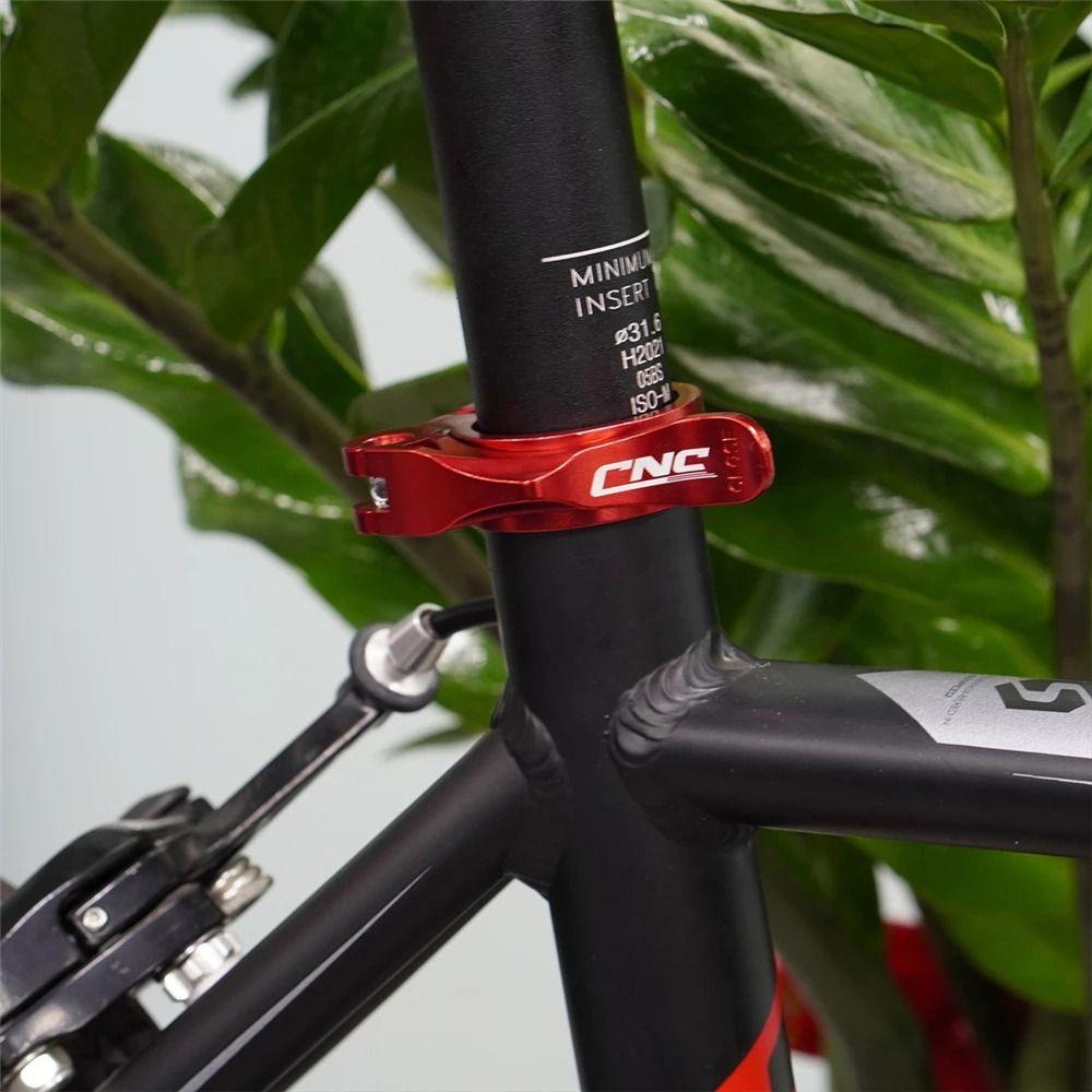 Gear Aluminum Zinc Zinc Alloy Aluminum Seat Tube Bike Seat Post Clamp Bicycle Seat Clamp Quick Release Clamp