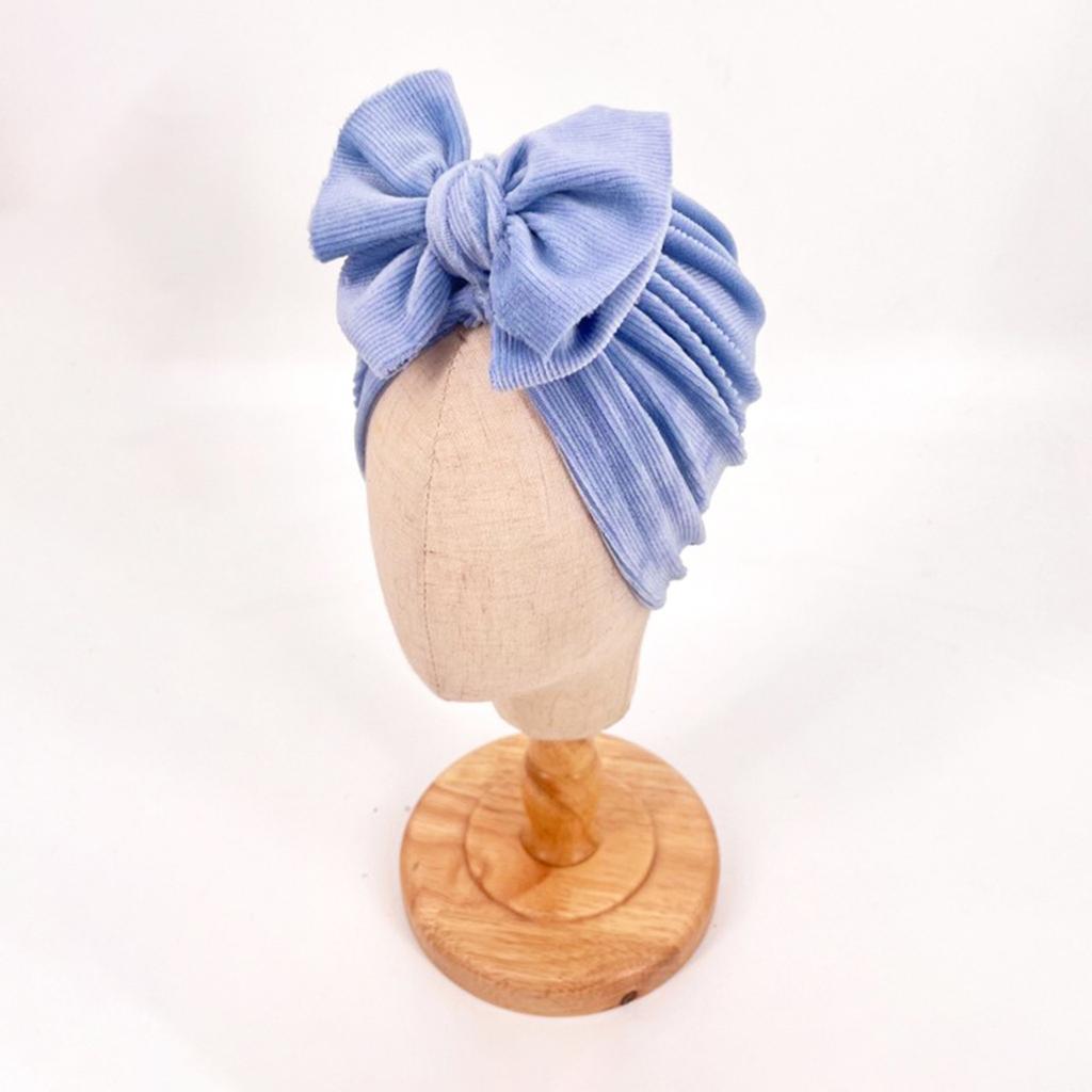 Детские головные уборы для маленьких мальчиков и девочек, однотонная шапка с бантом, аксессуары для головных уборов