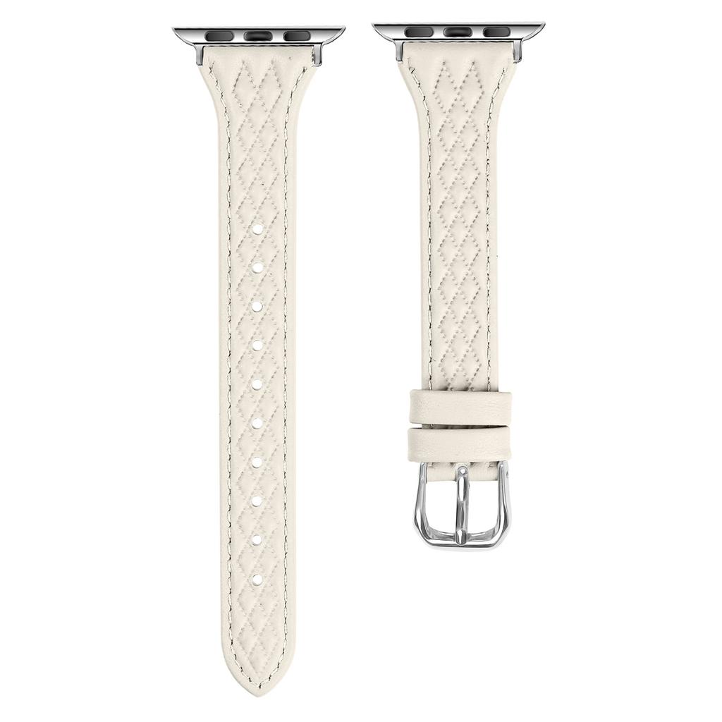 For Apple Watch Series 10 42mm/9 8 7 41mm/SE (2023) SE (2022) SE 6 5 4 40mm/3 2 1 38mm Watch Band Top-Layer Cow Leather Strap