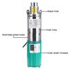 DC 24V 260W Высоконапорный 50м Солнечный Водяной Насос Глубинный Насос Погружной Насос Постоянного Тока для Сада Дома Сельскохозяйственного Орошения