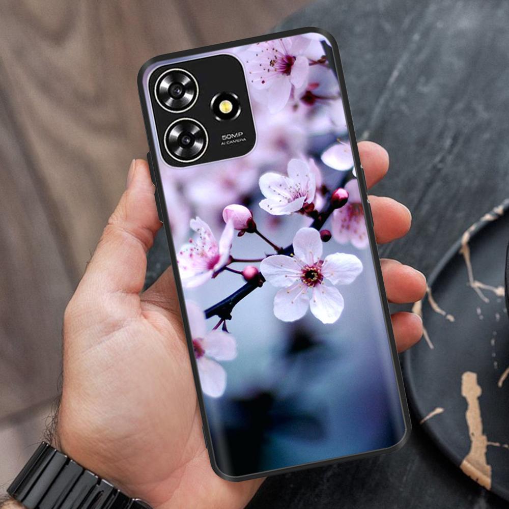 For ZTE Blade A73 Case Soft Black Silicone Bumper Phone Cover Funda For ZTE Blade A73 5G Cases For ZTE Blade A73 4G Fundas Coque