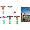 Cartoon Dynamic Kites Plastic Long Tail Kites Funny Flying Kites Kids Gift