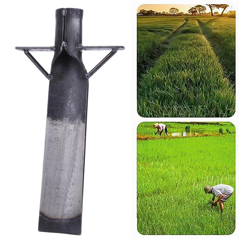 Manganese Steel Agricultural Transplanting Shovel Gardening Tool Garden Shovel Garden Planting Spade for Tree Planting & Digging
