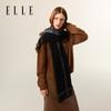 ELLE Women's Double-Sided Silk Jacquard Scarf