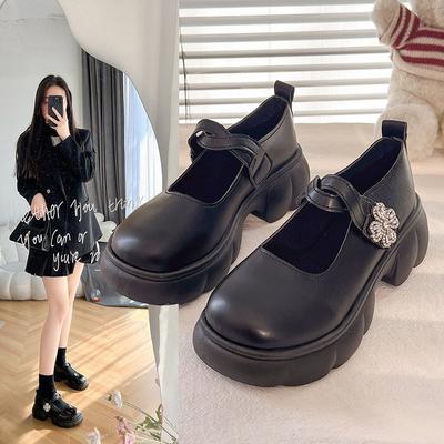 Туфли Мэри Джейн женские на толстой подошве модные и удобные весенние белые туфли туфли летние туфли