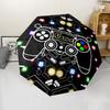 1PC Custom Name Video Game Controller Artwork Automatic Folding Umbrella Compact Travel Umbrella for Men & Women, Ideal Gift for Christmas, Birthdays,