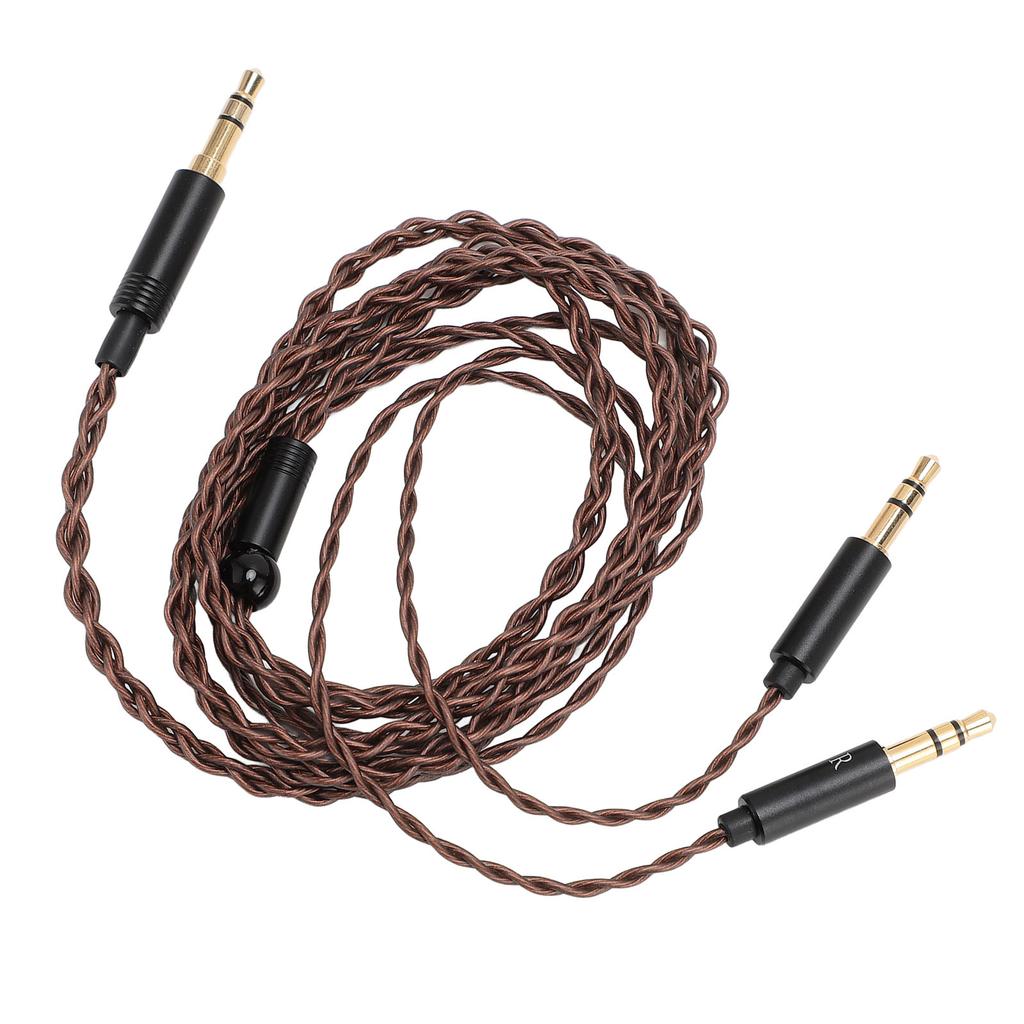 Сменный кабель для наушников 3,5 мм на двойной штекер 3,5 мм Кабель для наушников для Beyerdynamic T1 II T5 для MDR Z7 для Sundara