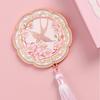 Портативное косметическое зеркало, ручное зеркало для макияжа, изысканное карманное зеркало в китайском стиле для макияжа