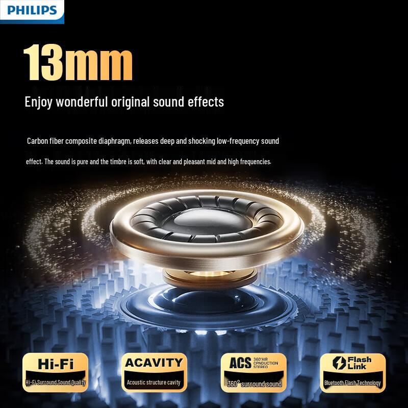 Philips True Wireless Bluetooth-наушники TAT2220