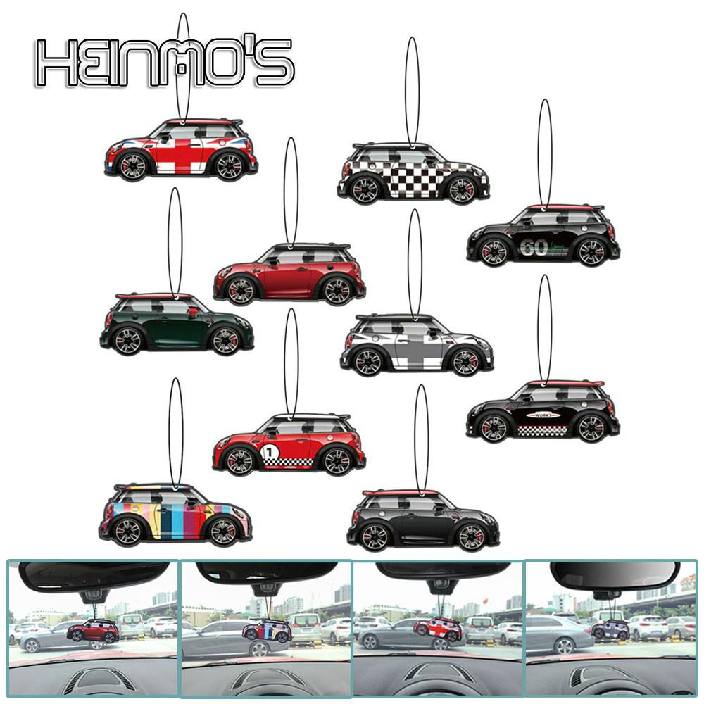 Модель автомобиля подвеска для ароматерапии для MINI Cooper F55 F56 R55 R56 F60 наклейка для украшения интерьера модель автомобиля зеркало заднего вида