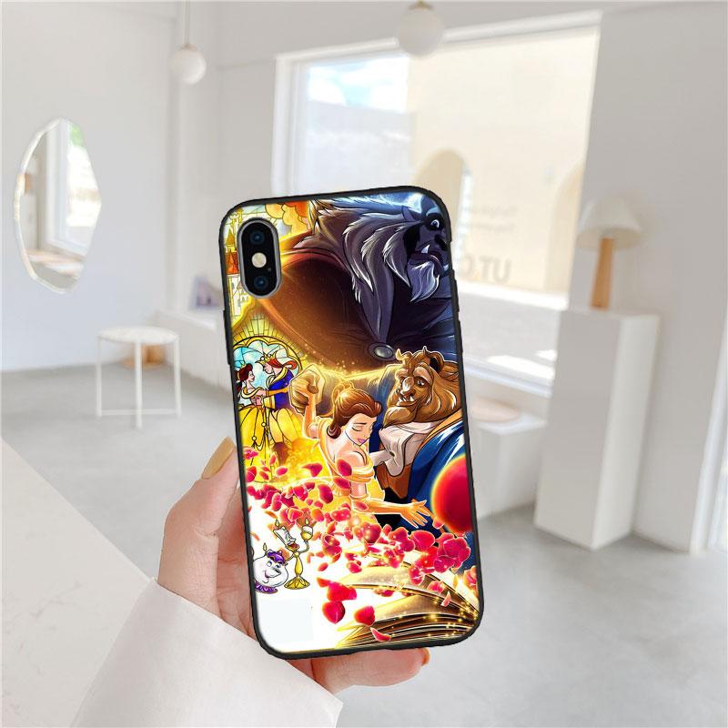 CJ18 Beauty and the Beast Soft Shell Phone Case for Samsung Galaxy S20 S21 S22 Ultra FE + Plus A21S A22 A24 A25 A26 A30 A30S A31