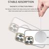 Роскошный магнитный беспроводной зарядный чехол Magsafe для iPhone 16 15 14 13 12 11 Pro Max противоударный мягкий бампер прозрачный чехол