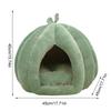 Cat House Enclosed Cat Bed Cat Cave Thickened Halloween Pet Bed Cat Hideaway For Kittens Small Dogs Winter