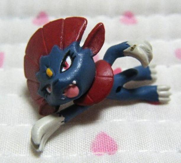 Takara Tomy 3D Pokemon Encyclopedia Pocket Monsters 01 Figures Production D&P (2 figures) [Sneasel & Weavile] @Early