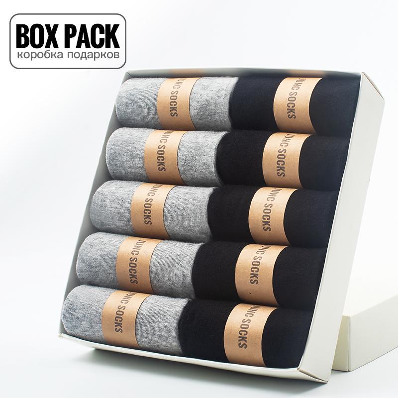 Мужские хлопчатобумажные носки. 10 пар