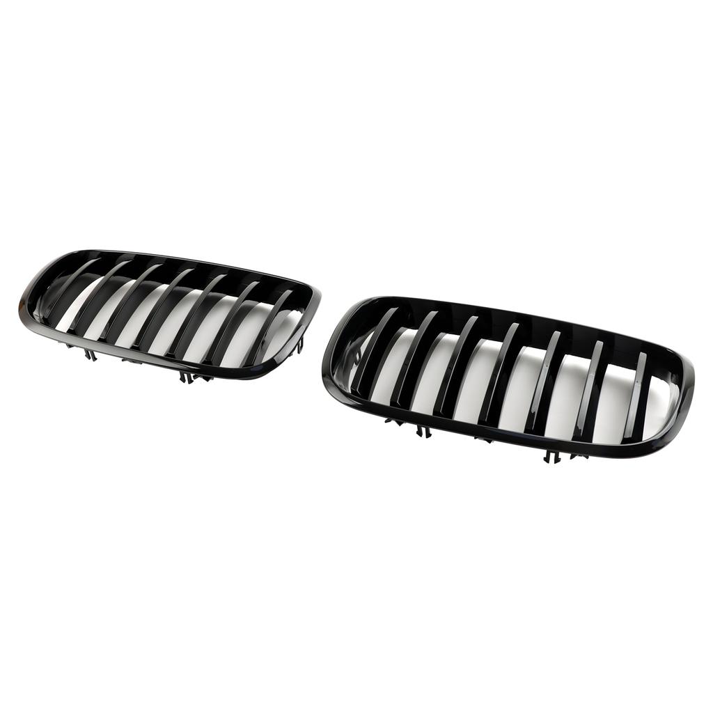 Передний бампер решетка радиатора решетка подходит для BMW X5 E70 X6 E71 2007-2013 глянцевый черный