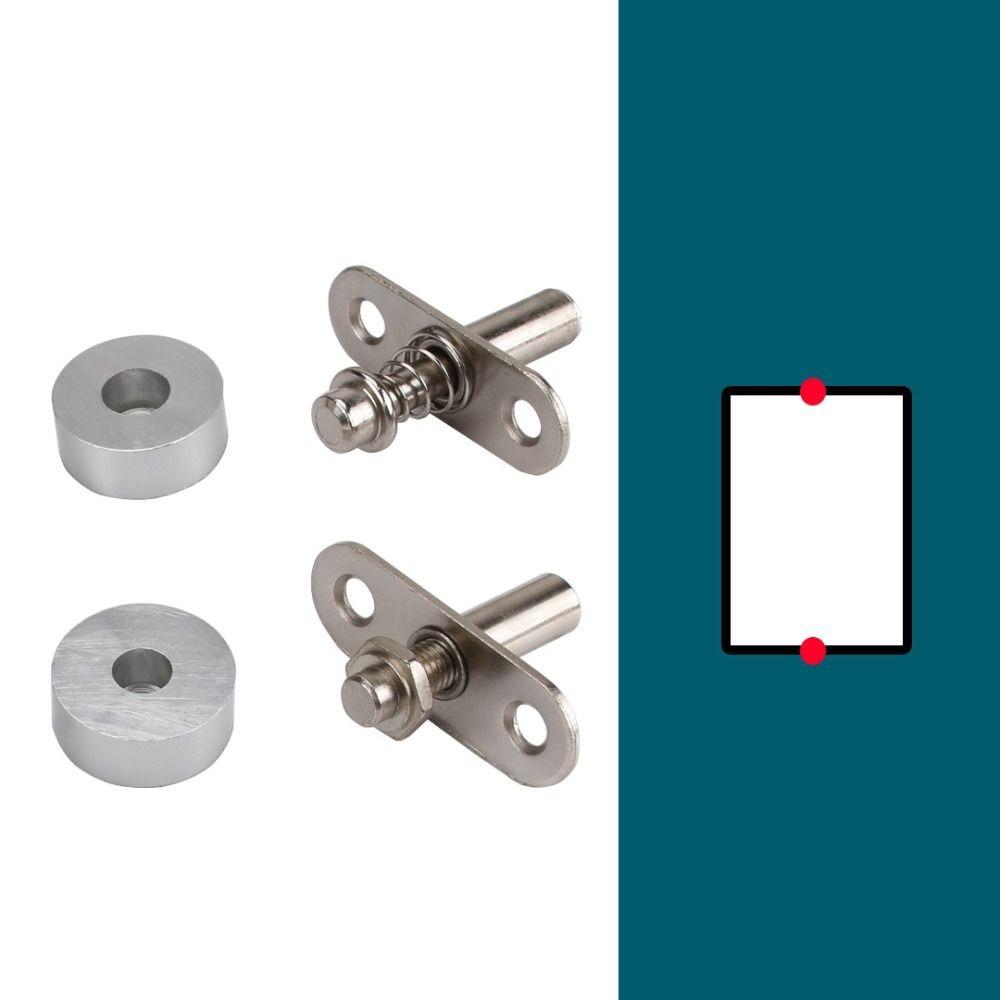 Прочные поворотные крепежные элементы Антикоррозийные Регулируемые Петли для дверей-вертушек Бесшумные Коррозионностойкие 360° Универсальные шарниры