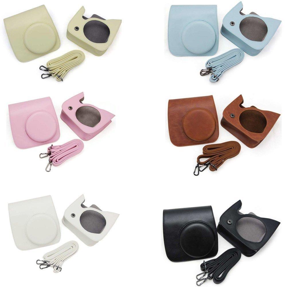 Instant Camera Cheki Dress Up Cover Camera Cover (Brown)