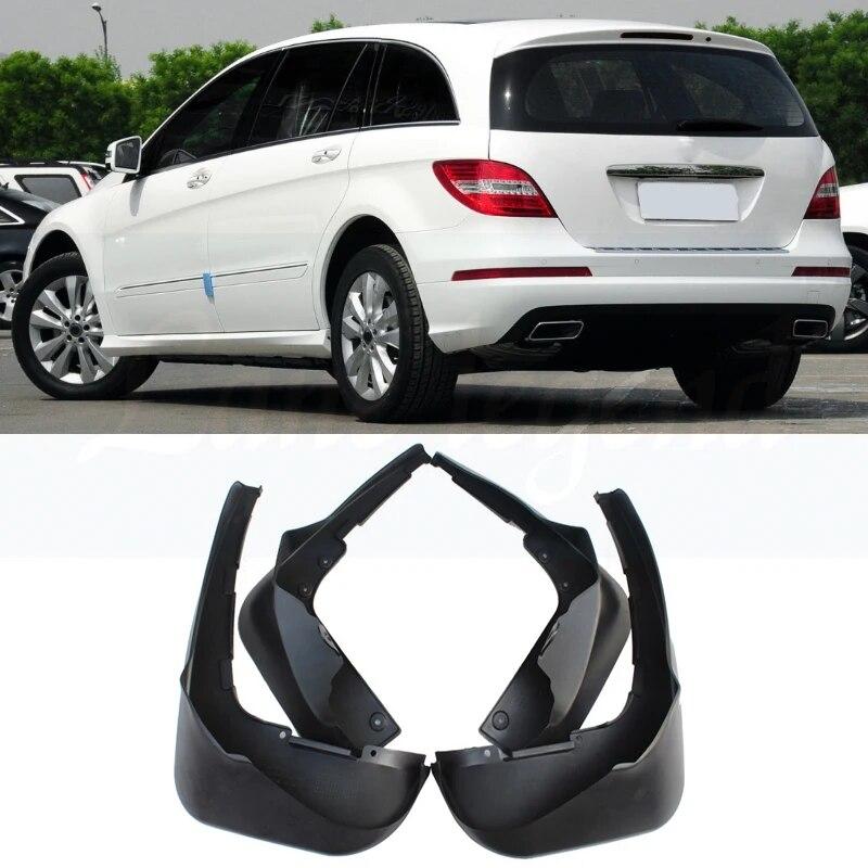 For Mercedes Benz R Class R280 R350 R300 R500 W251 Auto Mud Flap Splash Guard Mudguards 2010- Car Accessories 4pcs