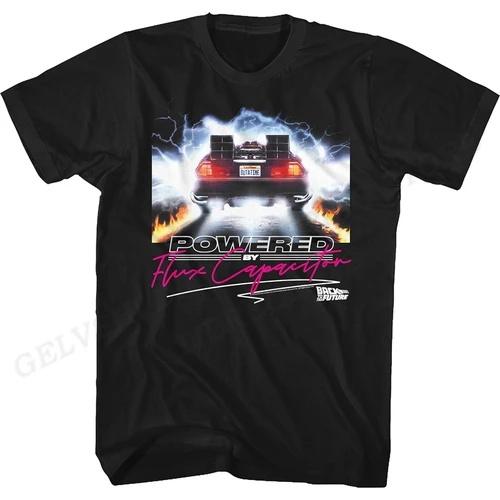 Back To The Future Tshirt Unisex Unisex Oneck Printed Streetwear Cool Harajuku Graphic Breathable Casual Fashion Unisex Tees