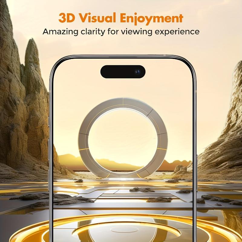 3 шт. легко установить закаленное стекло для защиты конфиденциальности, пыленепроницаемое, для iPhone 17 16 15 14 13 11 12 Pro Max Plus XR XS, защитная пленка для экрана с защитой от шпионажа