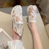 Summer Muffin Platform Casual Shoes Embroidered  Women's Shoes