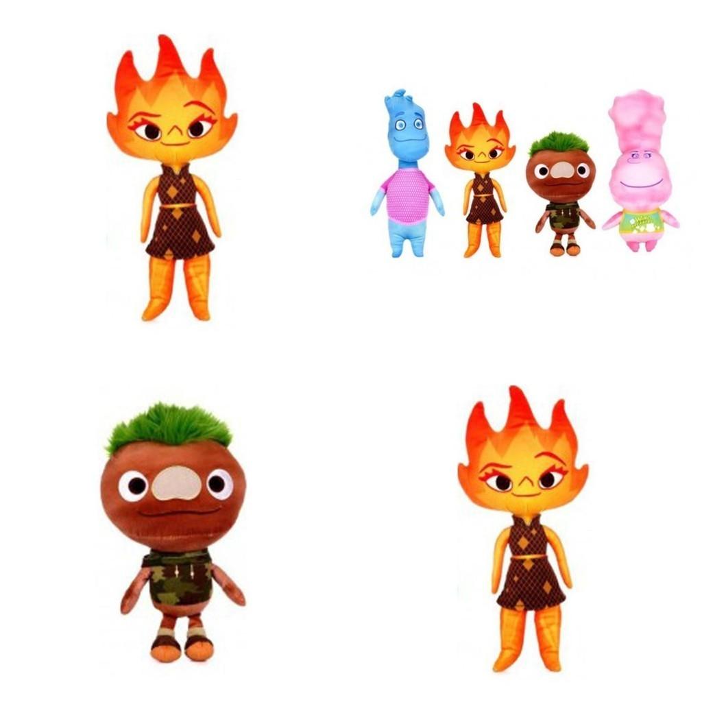 Плюшевые игрушки стихий из Безумного города стихий