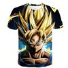 2026 Летняя Ретро Футболка Dragon Ball для Фитнеса Мужская Оверсайз 3D Печать Короткий Рукав Семейная Унисекс Детская Спортивная Футболка
