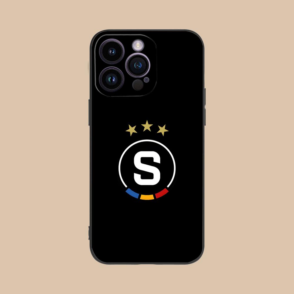Чехол для мобильного телефона FC Sparta Praha для iPhone 17 16 15 14 13 12 11 X XR XS 8 7 Pro Max Plus Mini Цветной Защитный Роскошный Чехол