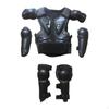 Kids Motorcycle Armor Suit Guard, Boys Girls Children Knee and Elbow Pads, Riding Protective Gear