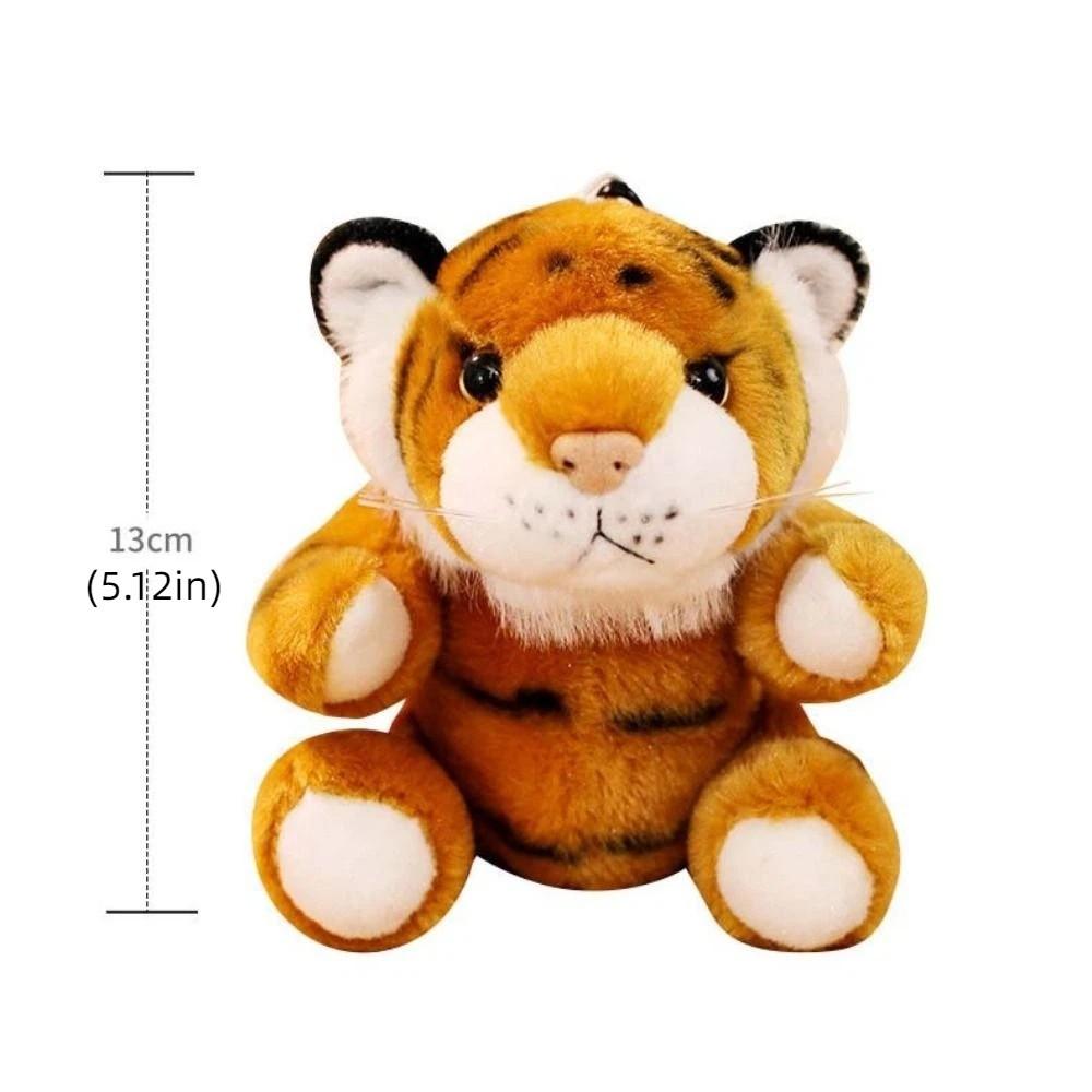 Stuffed Keychain Tiger Plush Keychain Paw Holder Tiger Plush Toy Keyrings Accessories