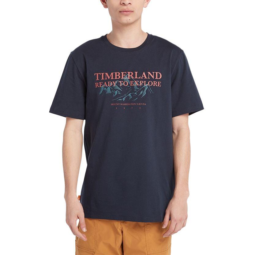 Timberland T Shirt Men's Dark Sapphire A2K7P-433