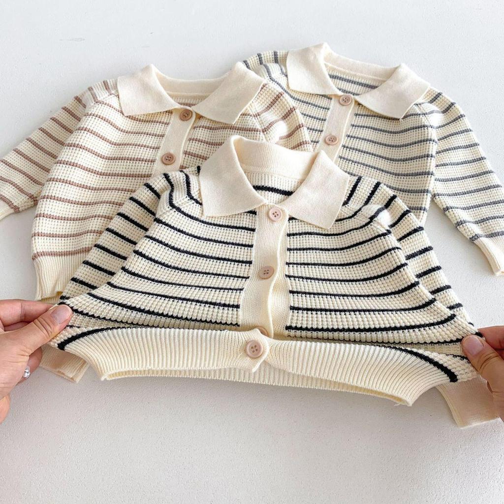 Осенний детский свитер и вязаный комбинезон - Милый и модный для весны/осени