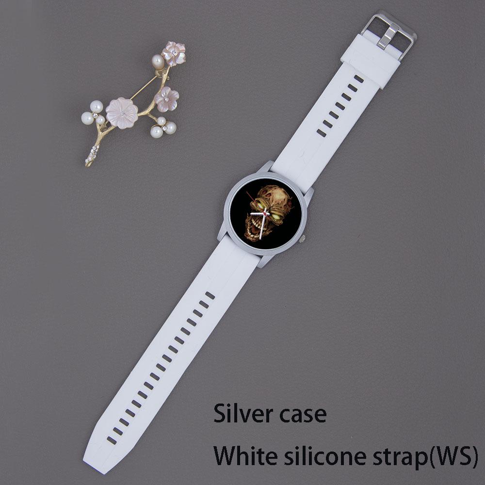 Guitar Bass Instrument Design Men's Watch Traditional Hands Simple Fashionable Watch Musician Gift Rose Gold Case