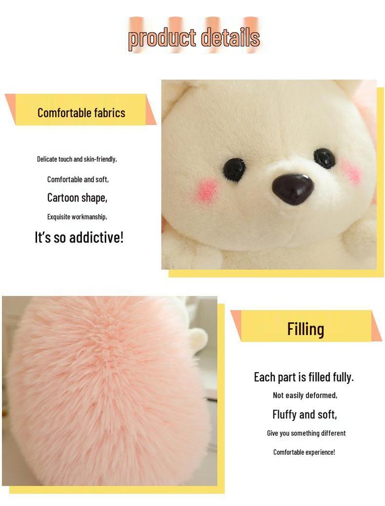 Милая плюшевая игрушка-ежик и успокаивающая кукла-подушка - Идеальный подарок на день рождения