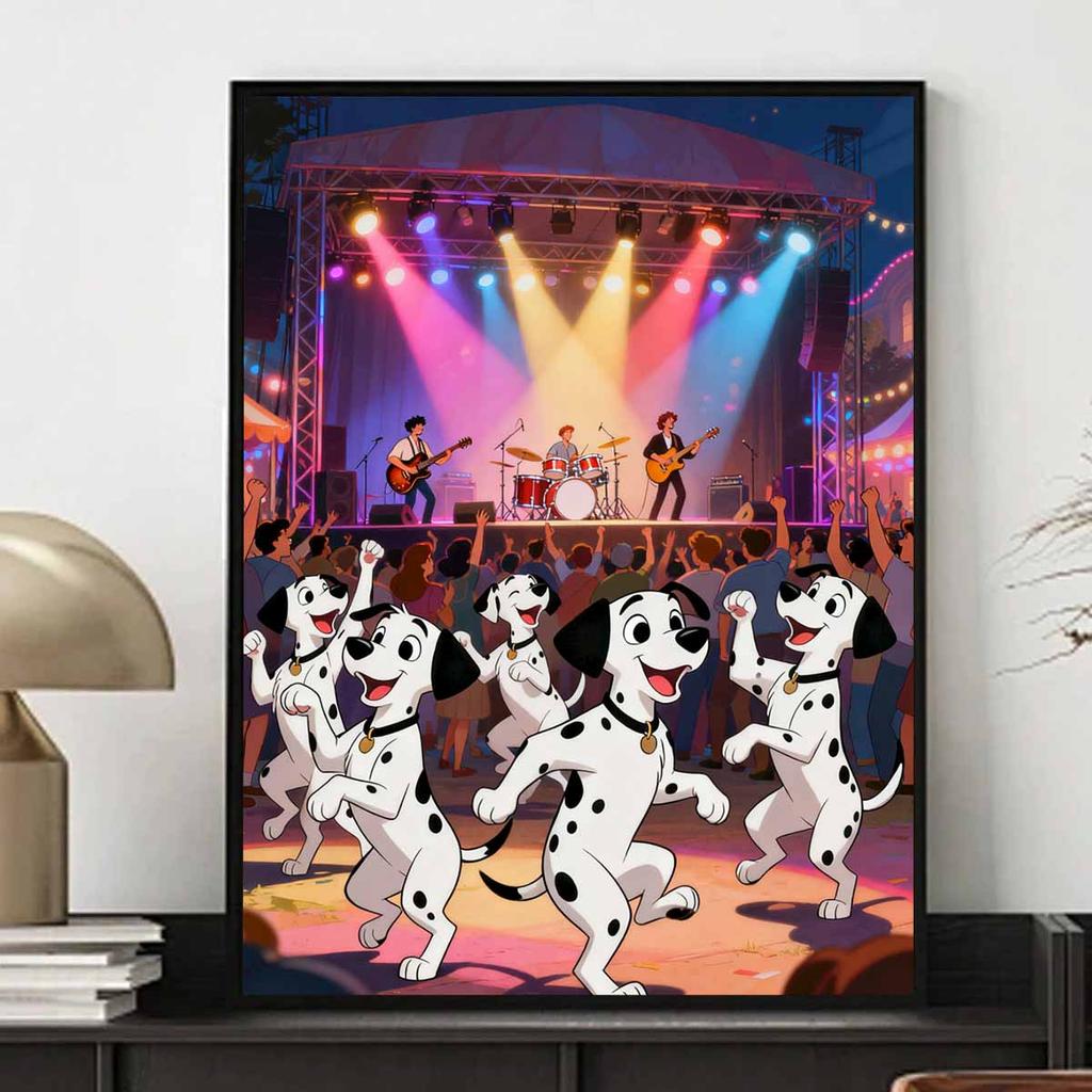 Disney Diamond Painting 101 Dalmatians DIY Diamond Art Painting Set for Home Office Decoration Handmade Gifts