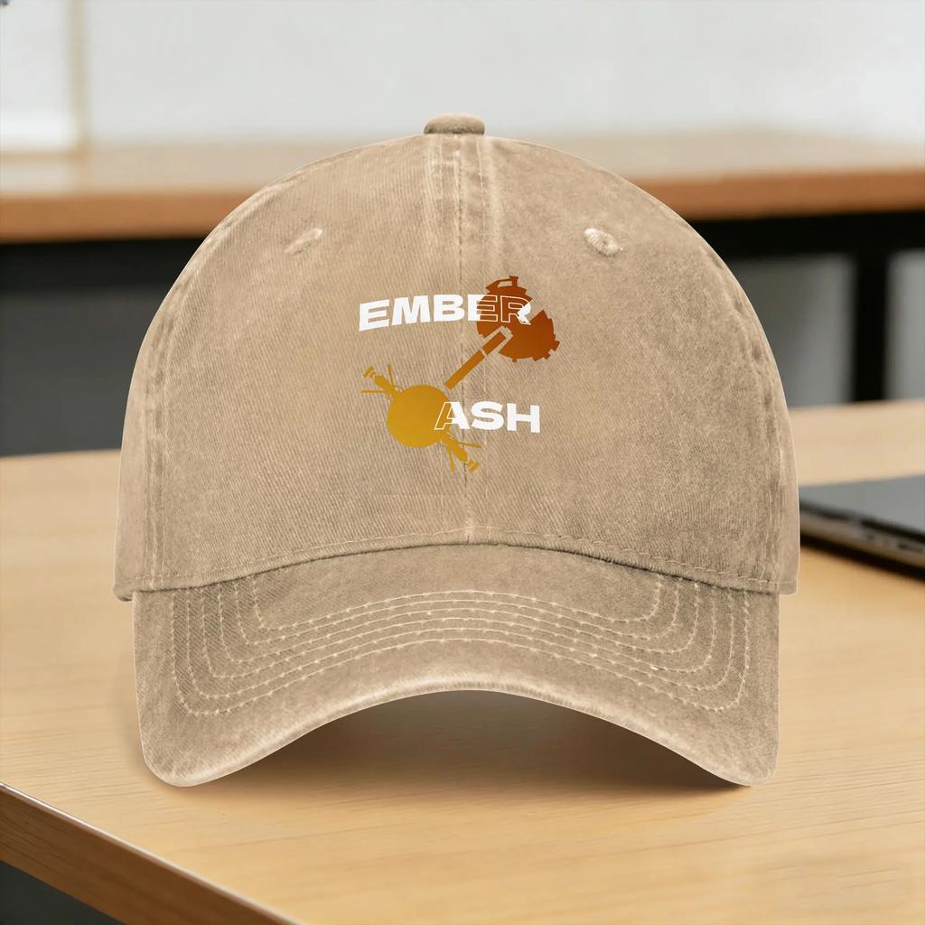 Ember Twin Ash Twin Outer Wilds Washed Baseball Cap Casual Sun Hip Hop Hats Summer UnisexTeens Outdoor Sports Baseball Caps