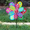 Блестки Красочные точки Ветряная мельница Ветряная вертушка Домашний сад Двор Украшения Детские игрушки