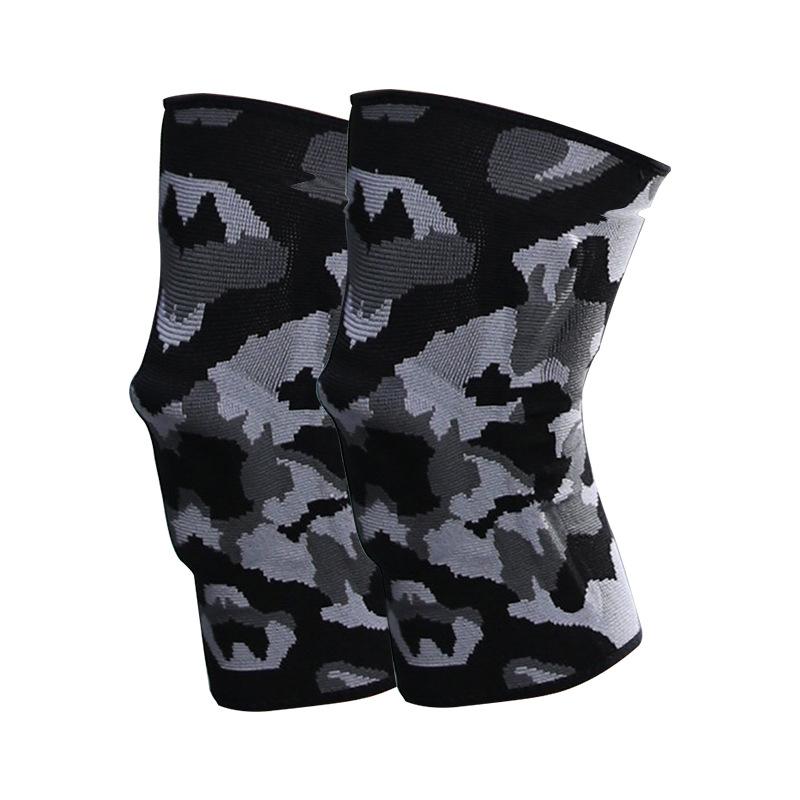 Спортивные наколенники, бег, фитнес, нейлоновые камуфляжные наколенники, альпинизм, дышащая поднятие тяжестей, нескользящие компрессионные рукава для ног