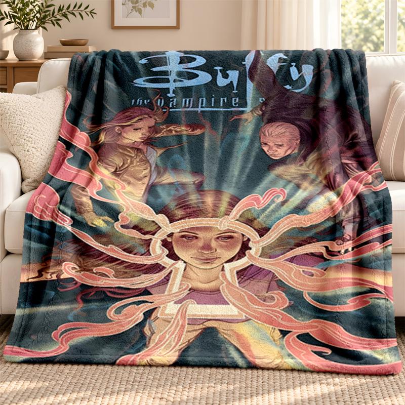 Buffy blanket Flannel Blanket Soft Cozy Plush Throw for Sofa Bed Lightweight Home Decoration Outdoor camping