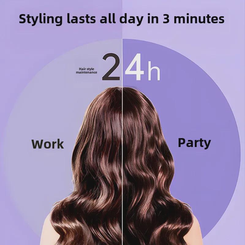 "32 мм Автоматическая плойка с отрицательными ионами: Бигуди Big Wave для использования в общежитии, не повреждающие волосы