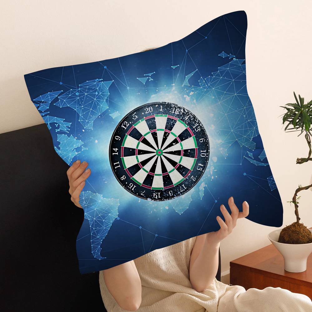 Playroom Dart Cushion Cover Car Throw Pillow Case For Sofa Car Christmas Gift xcm xcm