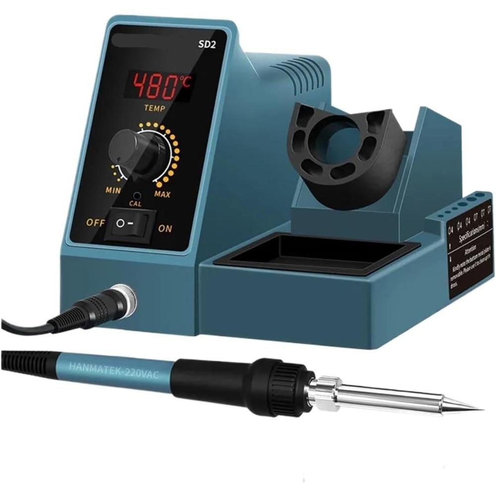 60W Soldering Station Professional Welding Rework Station Temperature Control Soldering Iron Set Cellphone Repair Tool