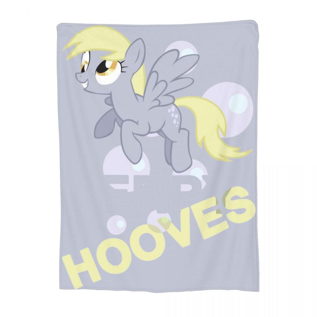 Пледы Y2K Muffins Derpy Hooves Легкие Тонкий Флис Покрывало Машинная Стирка