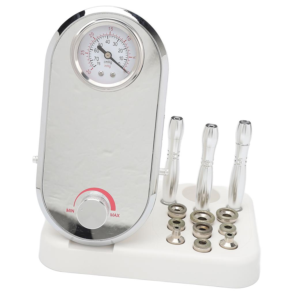 Дермабразия Аппарат для подтяжки кожи коллагеном Оборудование для ухода за кожей с 9 головками 100‑240 В ЕС вилка