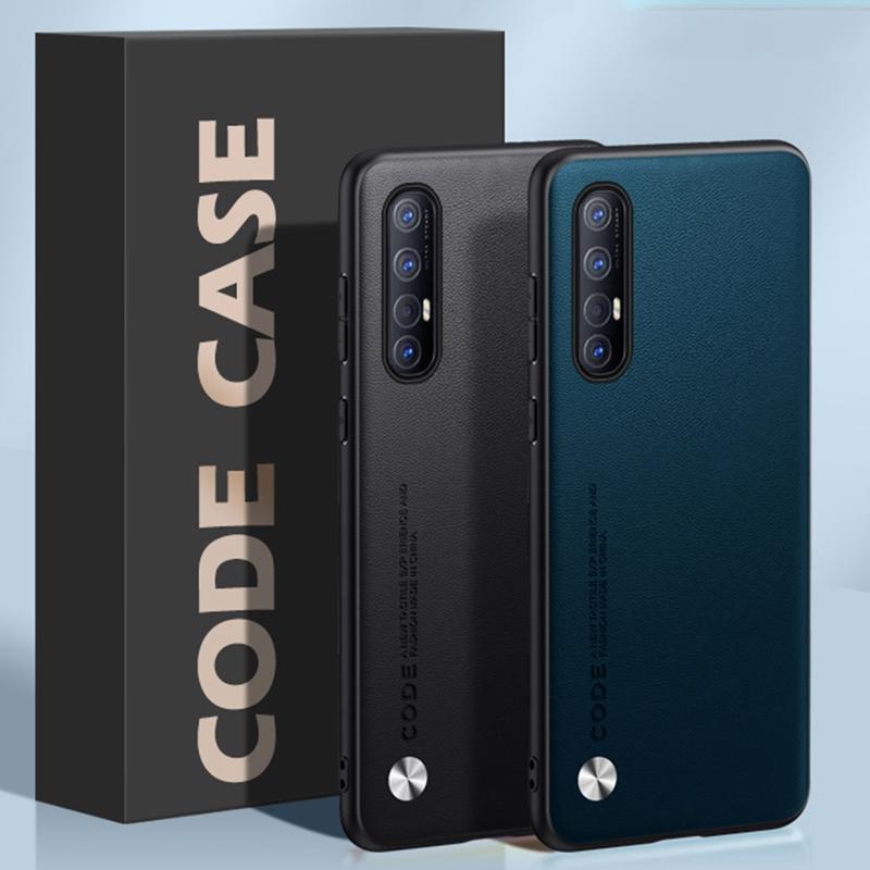 Роскошный чехол из искусственной кожи для OPPO Reno 3 Pro 5G Reno3, задняя крышка, силиконовый защитный чехол для телефона OPPO Find X2 Neo X2 Lite Coque