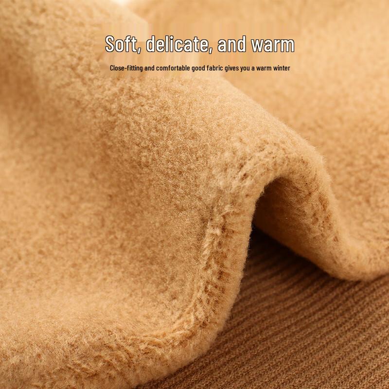 Unisex Striped Color Cotton Thermal Crew Socks